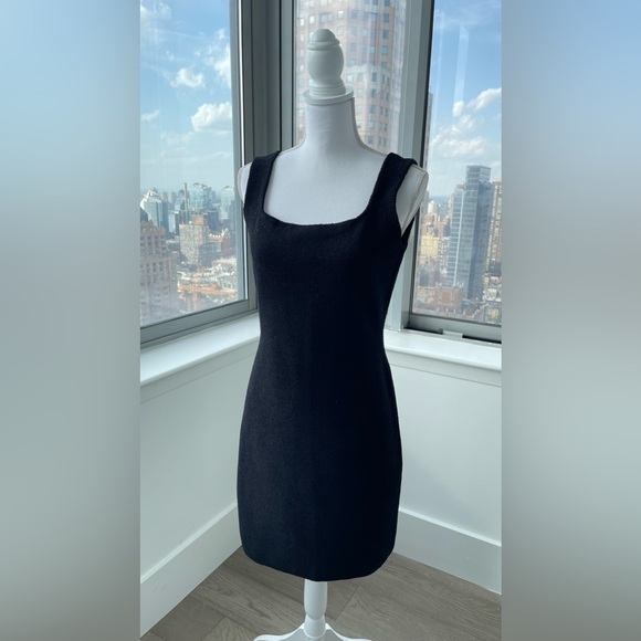 Bottega Veneta Towelling Knit Black Dress size M $2,000 NEW - Picture 9 of 16